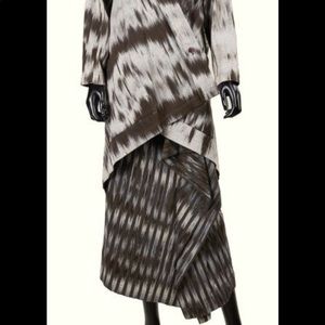 Issey Miyake 1985 runway skirt set